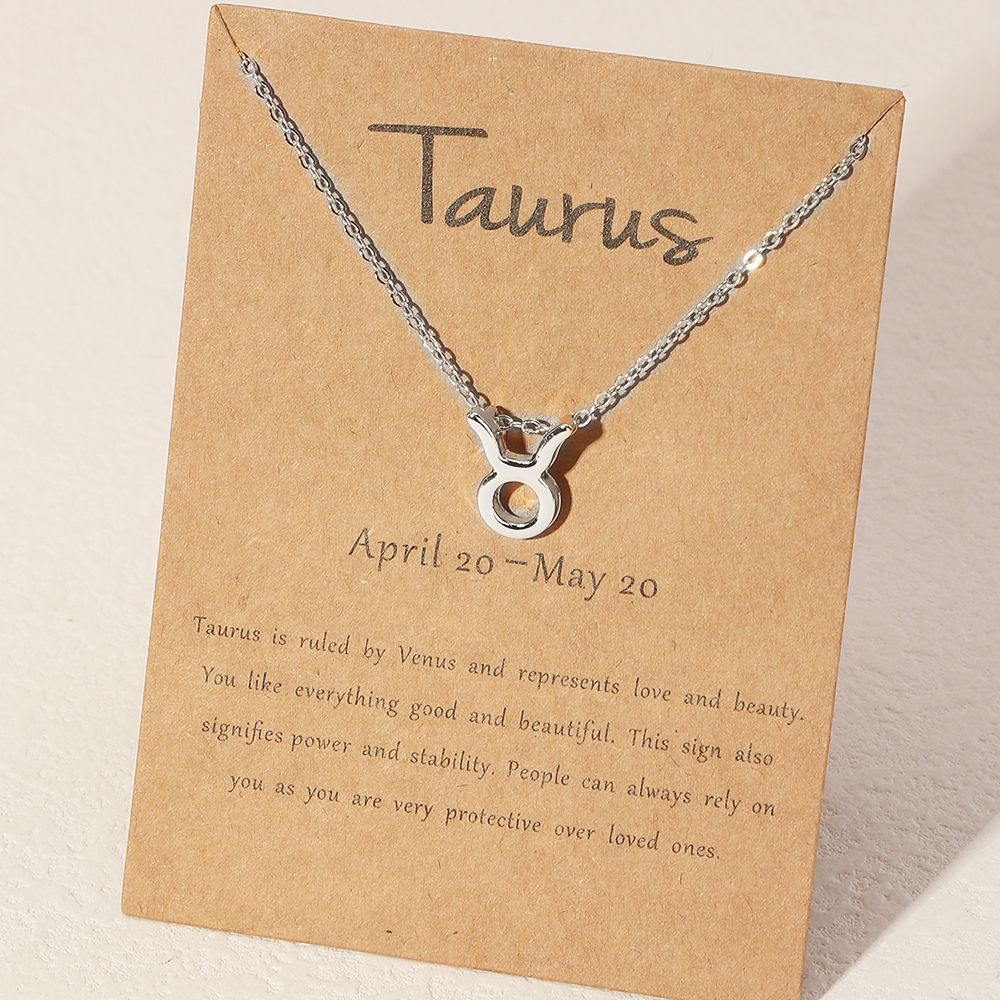 Zodiac Taurus Necklace