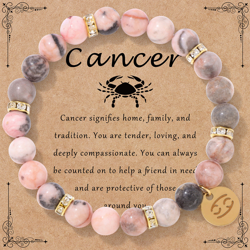 Zodiac Cancer Bracelet