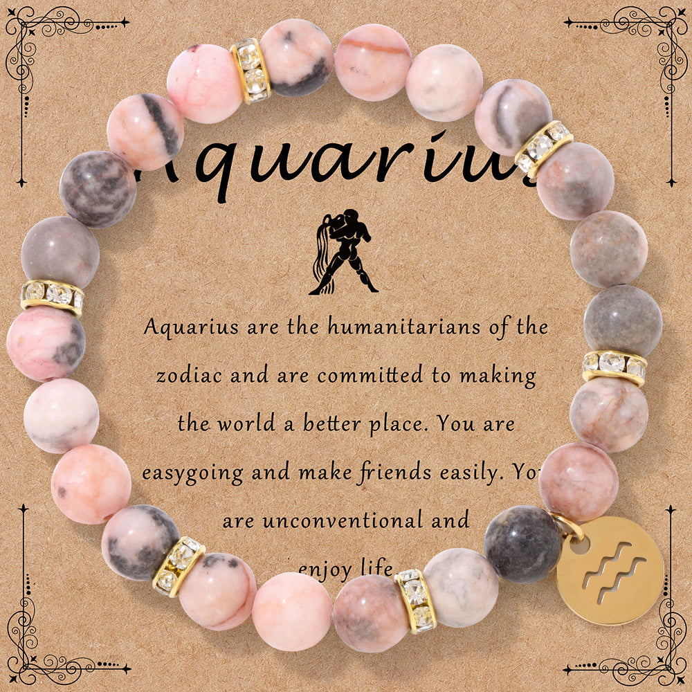 Zodiac Aquarius Bracelet