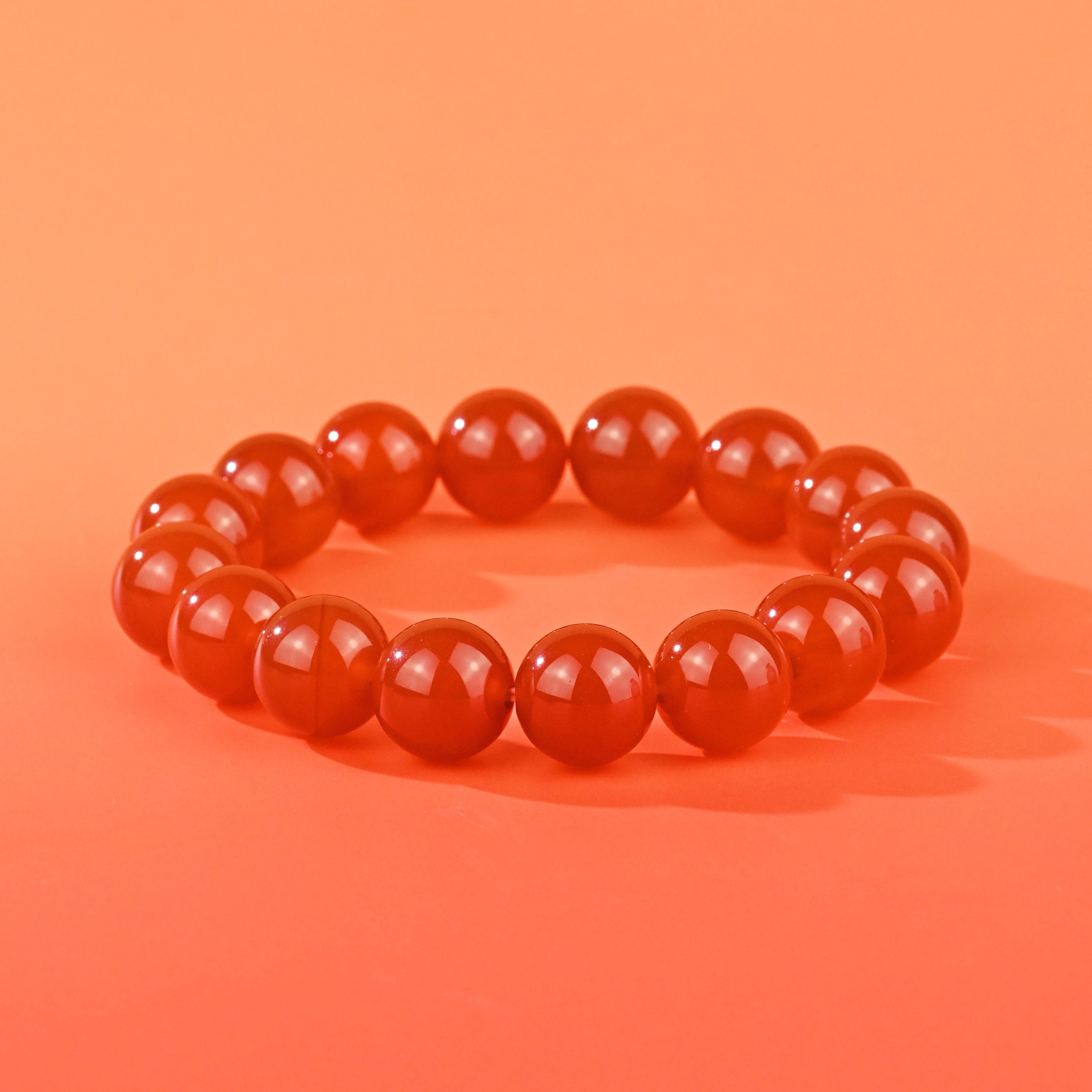 Red agate bracelet