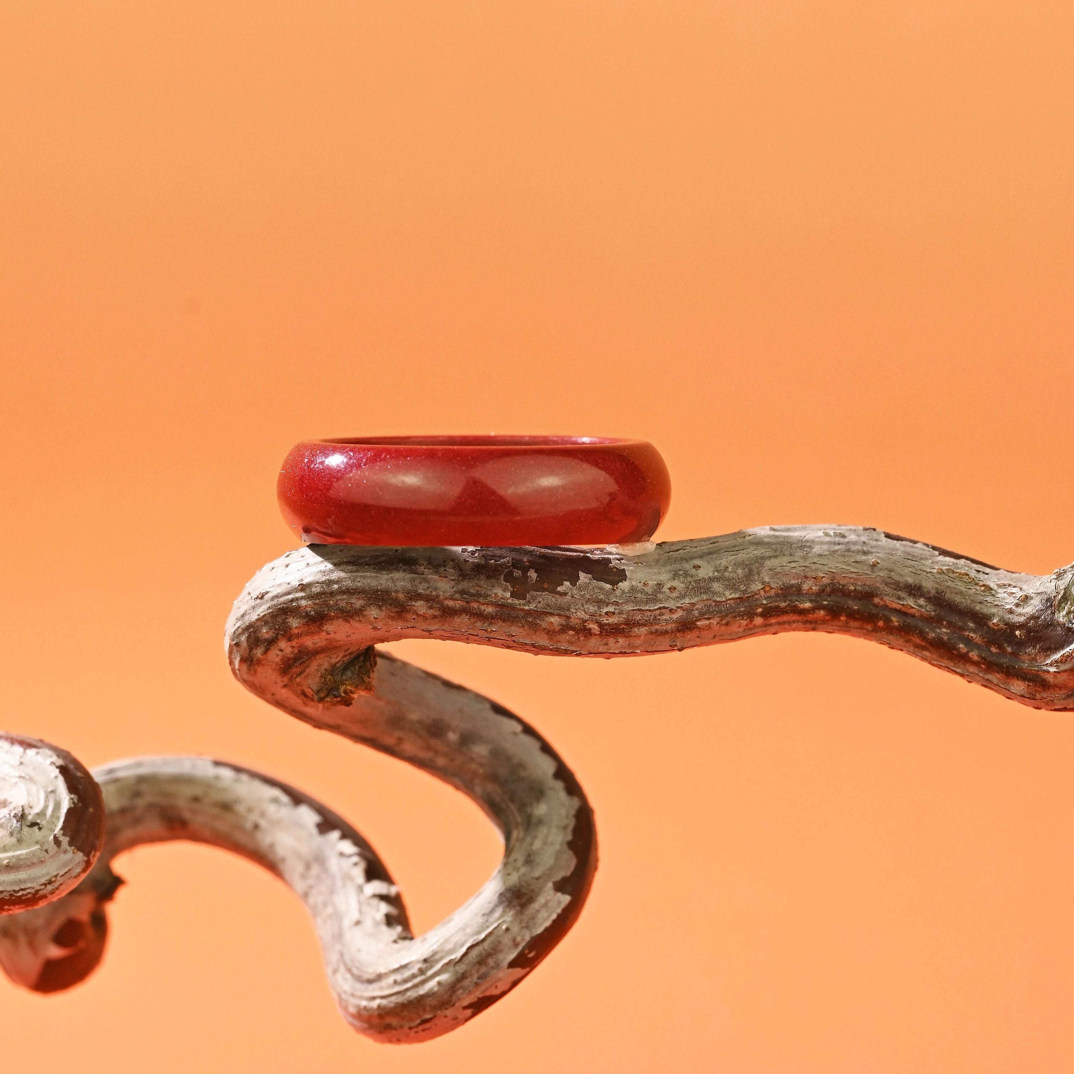 Red Agate Ring