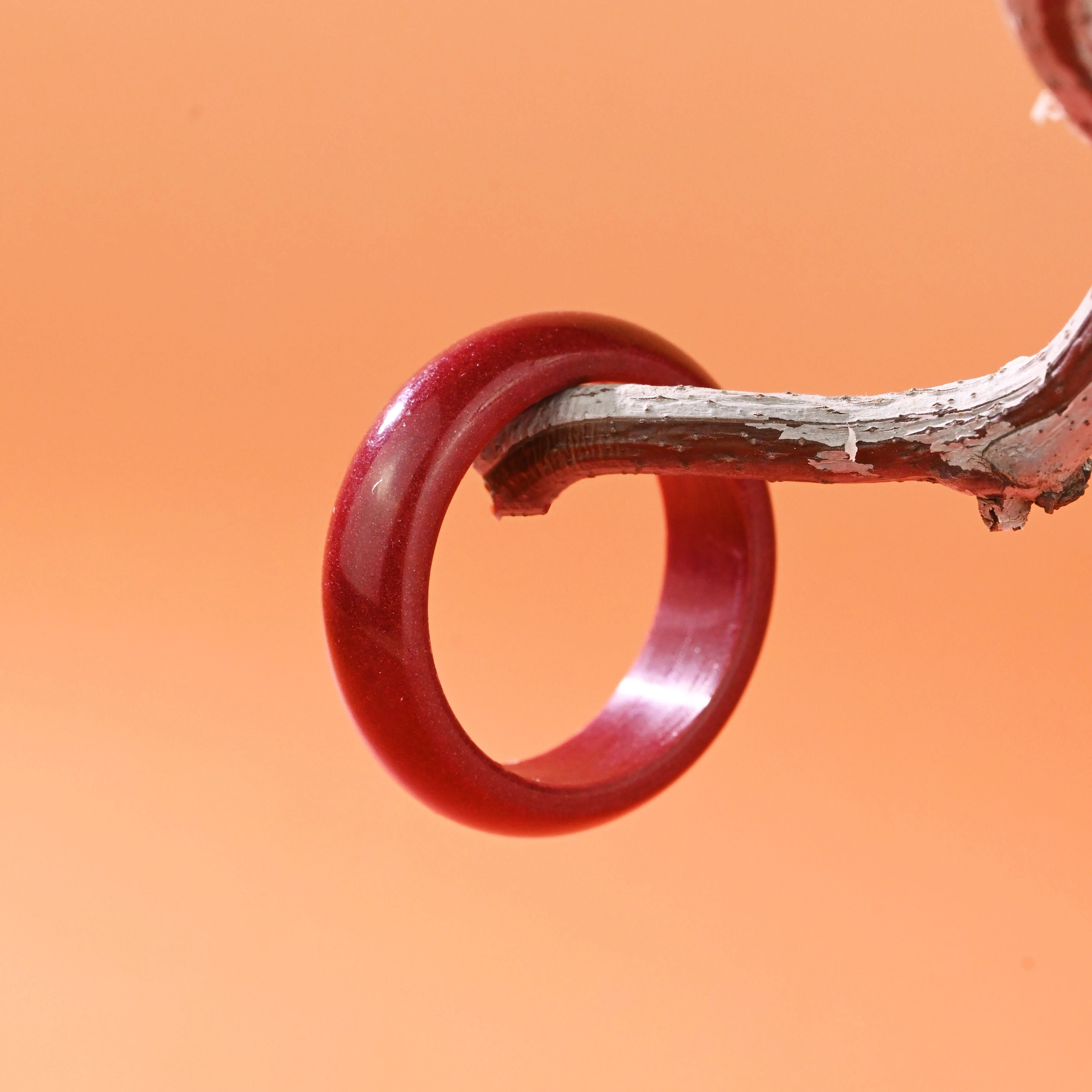 Red Agate Ring