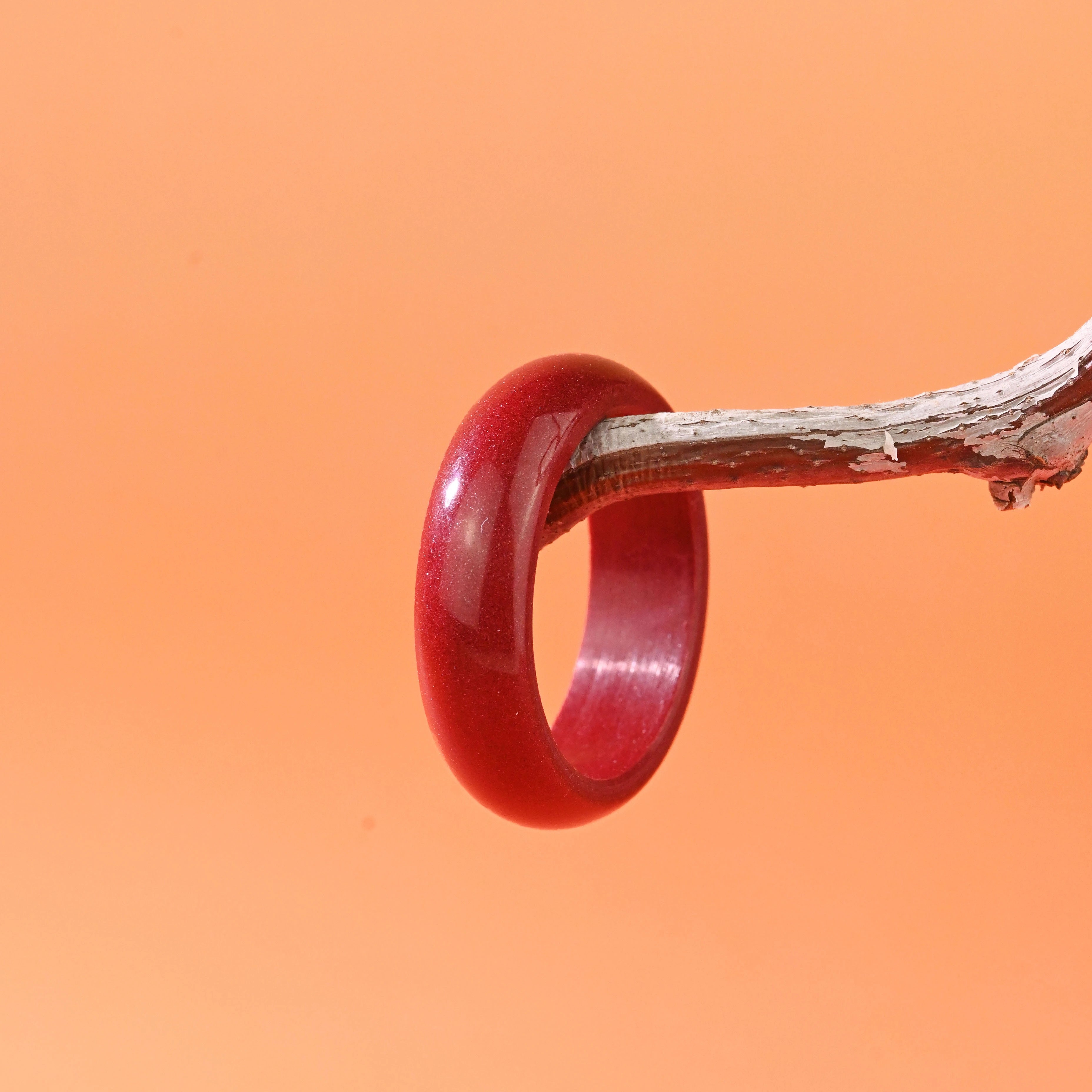 Red Agate Ring