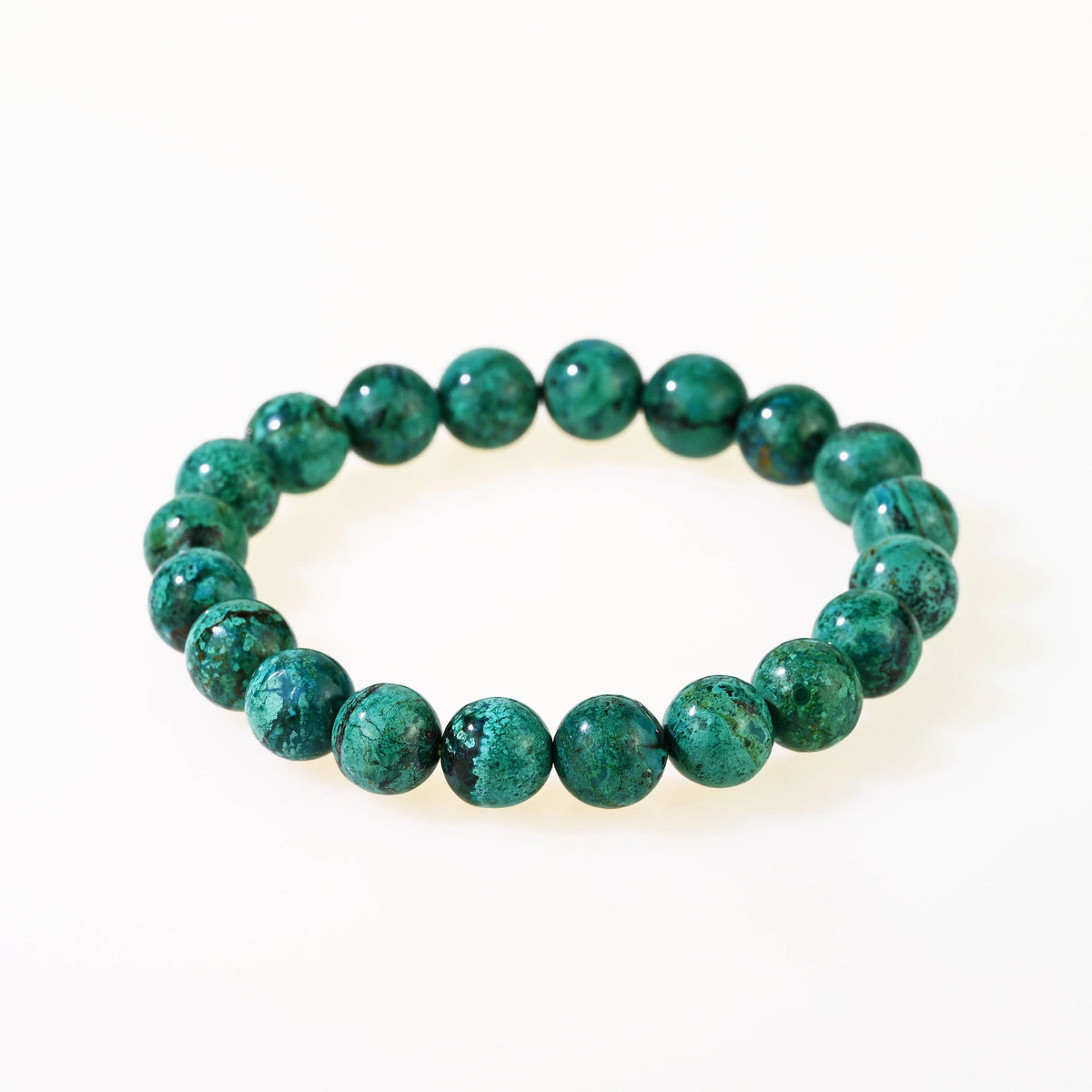 The Natural Green Phoenix Bead Bracelet