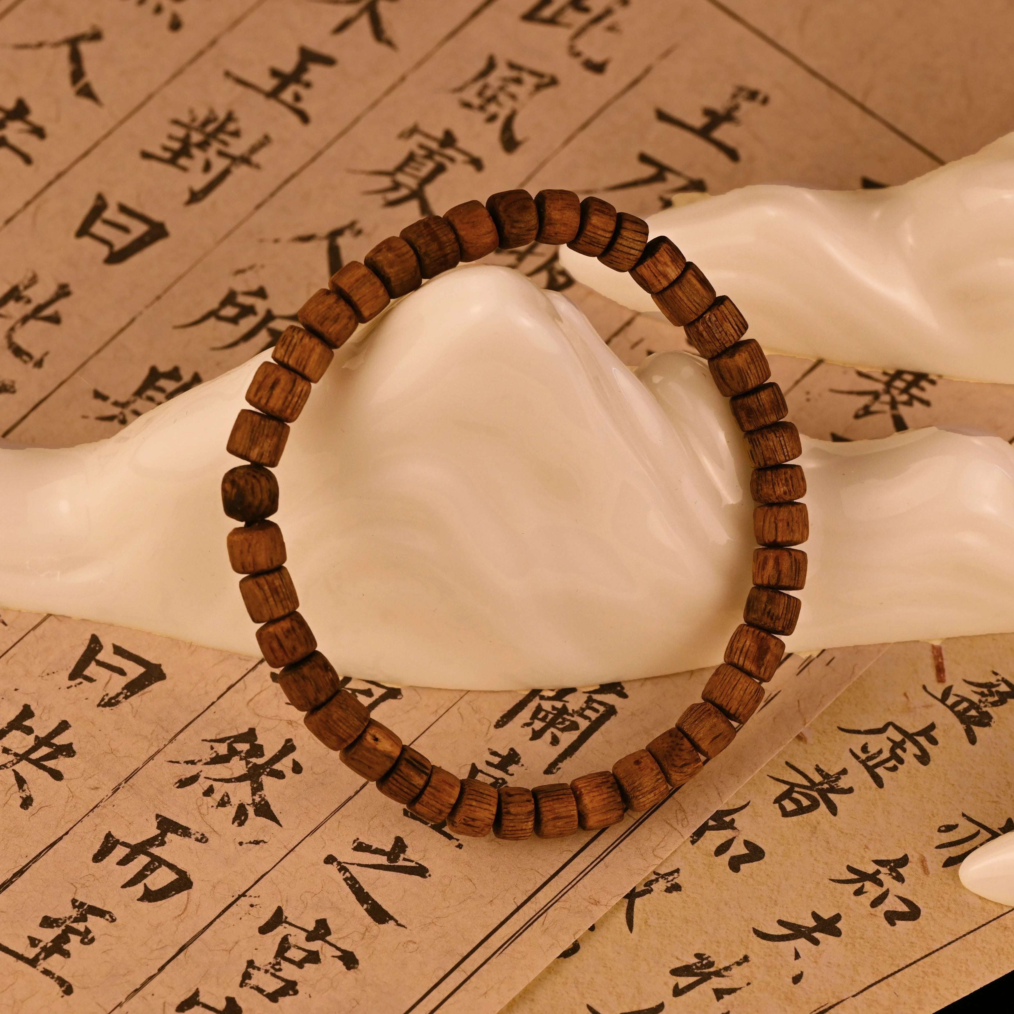 Agarwood bracelet