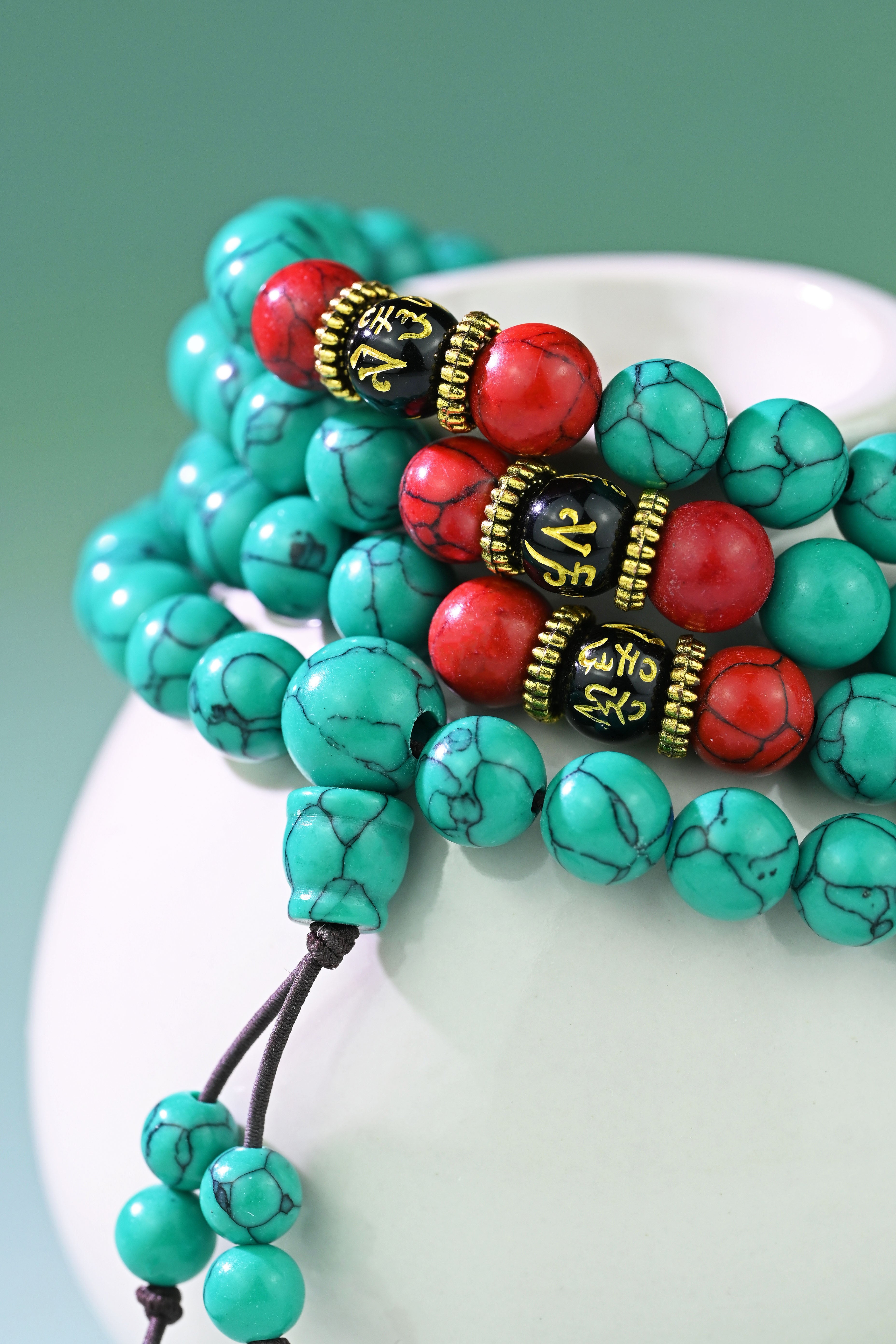 The Mystical Formation of Nature's Turquoise Bead for Fate