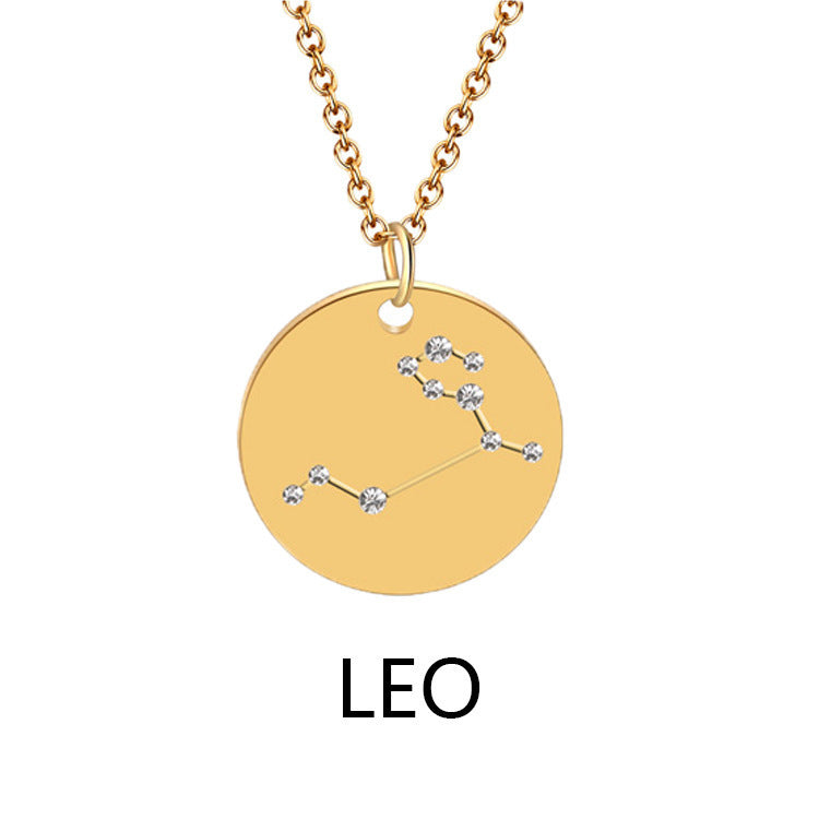 Zodiac Sign Leo Necklace