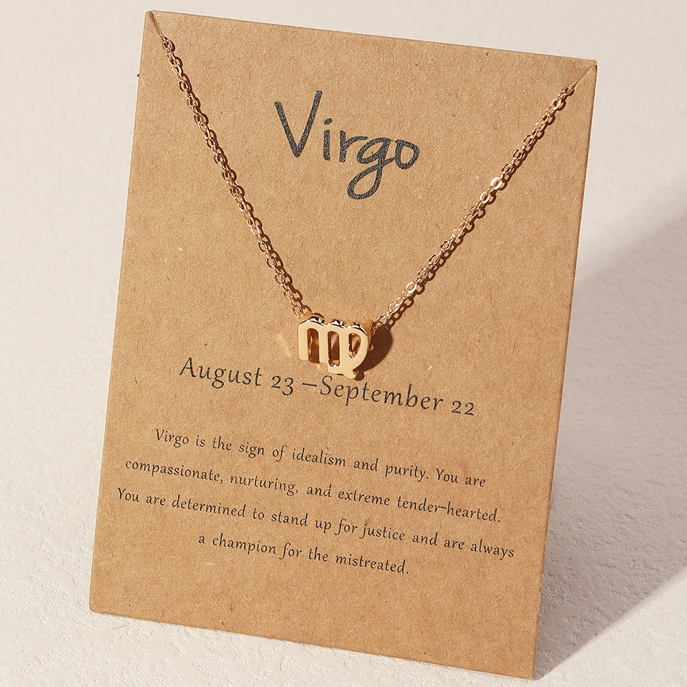 Zodiac Virgo Necklace