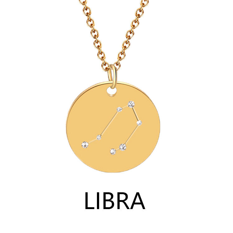 Zodiac Sign Libra Necklace